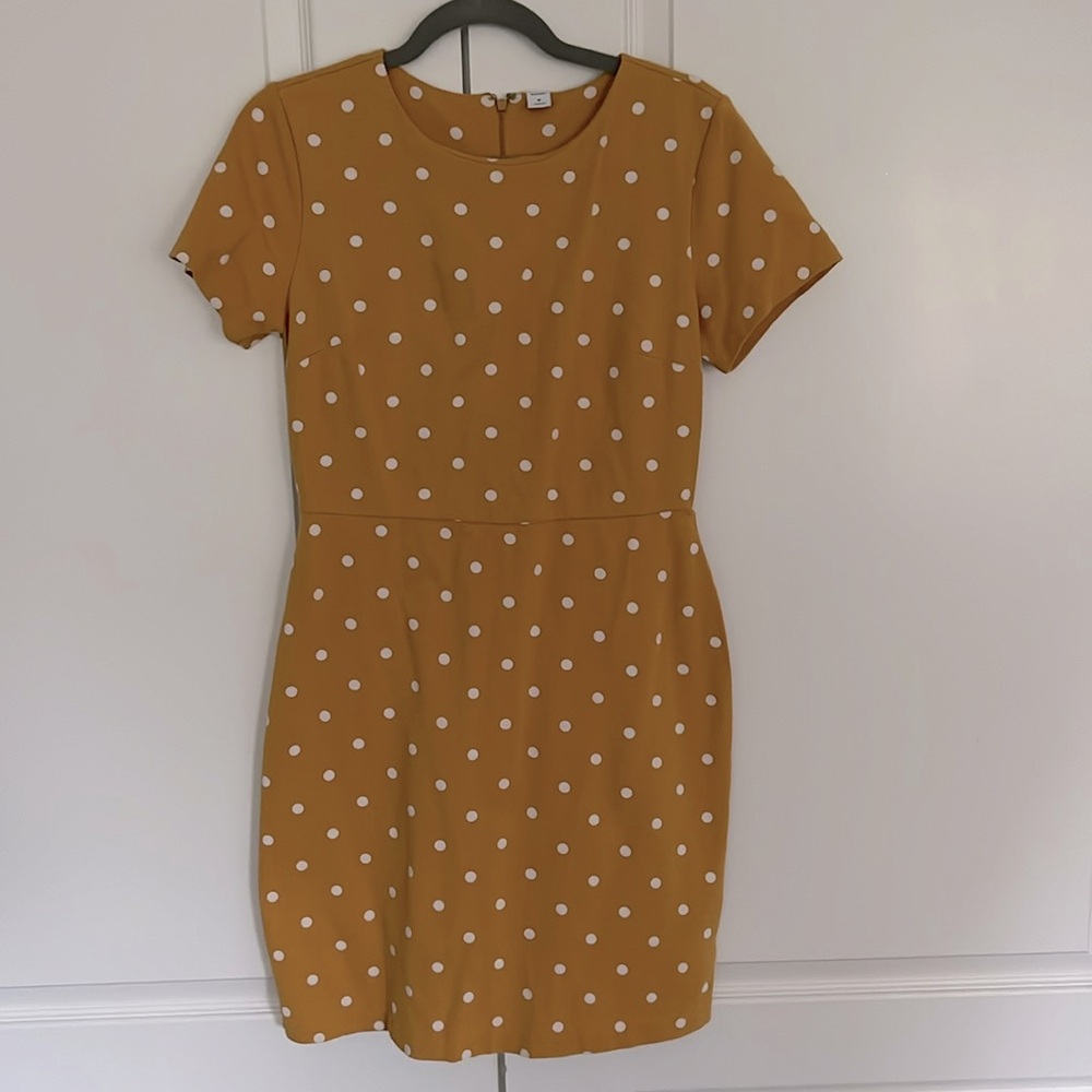 Yellow Polka Dot Dress - Old Navy